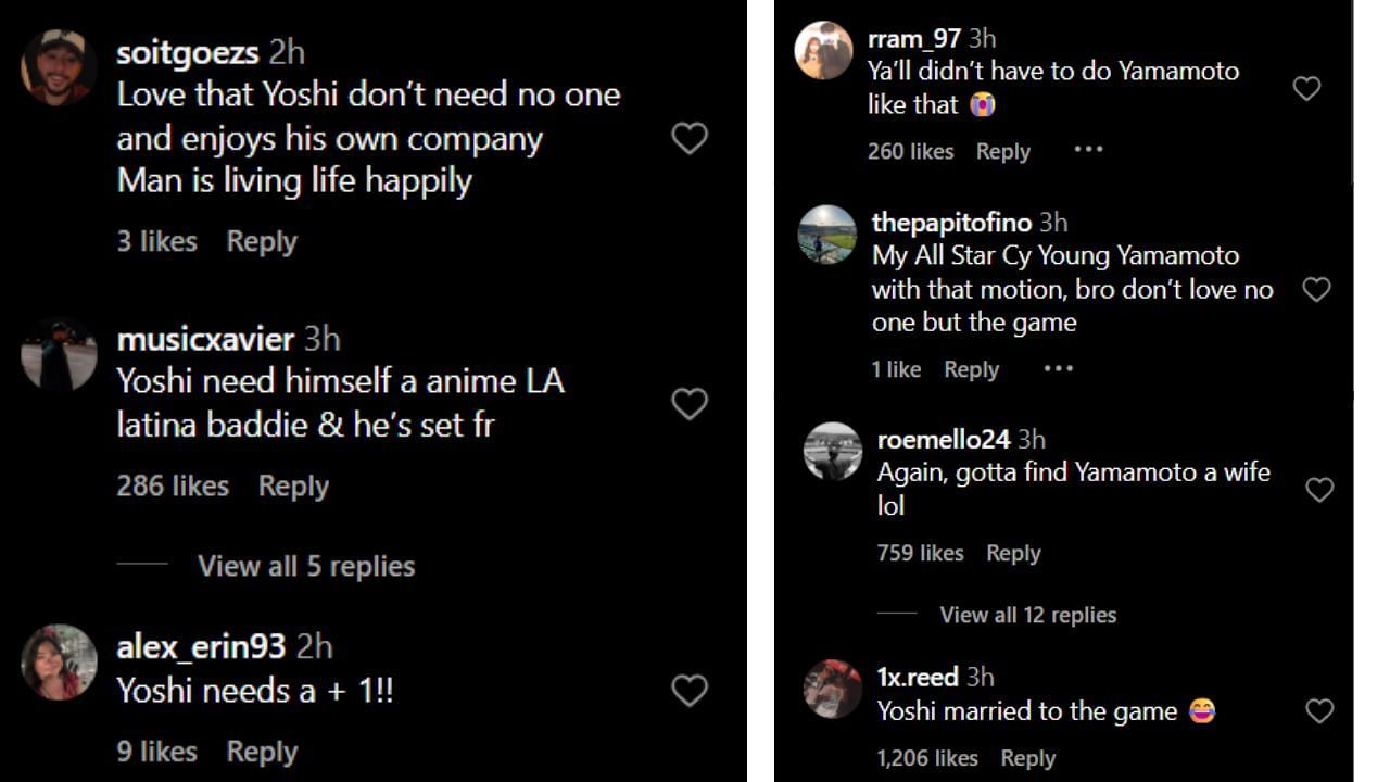 Comments section